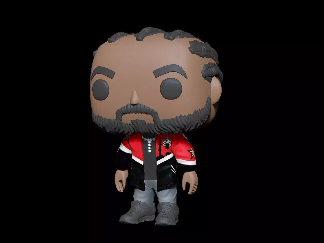 Drake Funko Pop Style 3d digital download 3D print model_0
