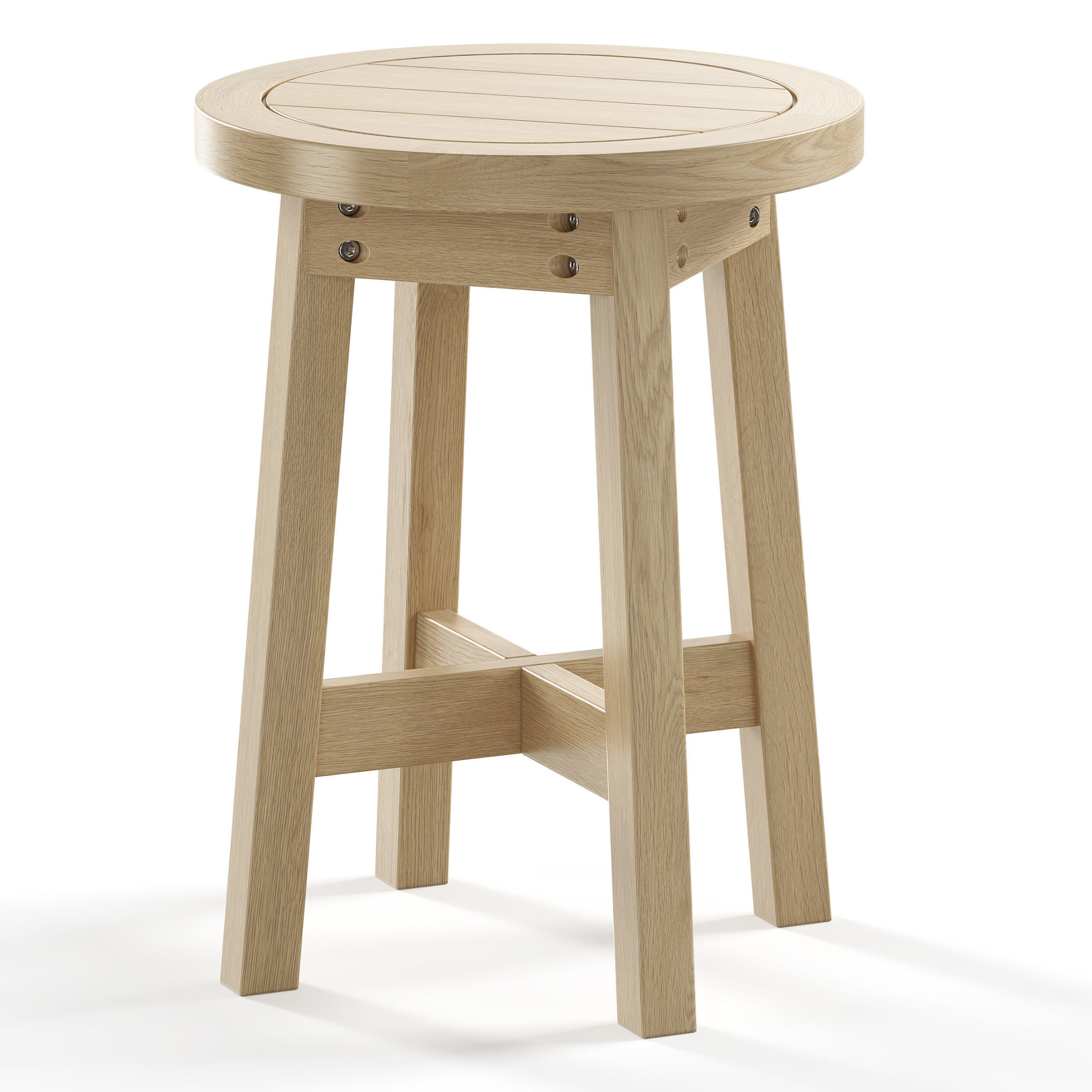 Outdoor Garden Woven Lounge Set by Kettler 3D model_5