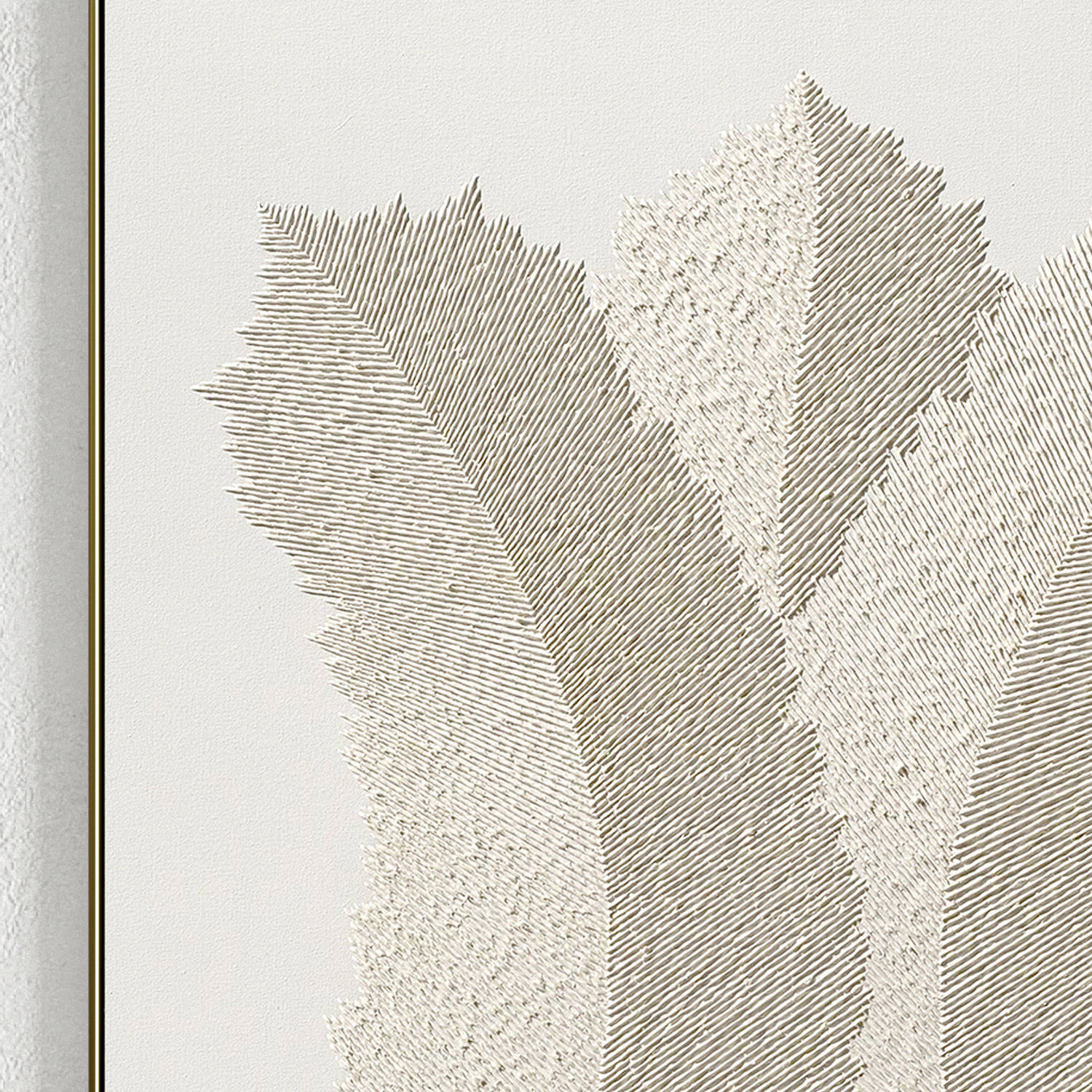 Plaster Two Photo Frame 292 Low-poly 3D model_2