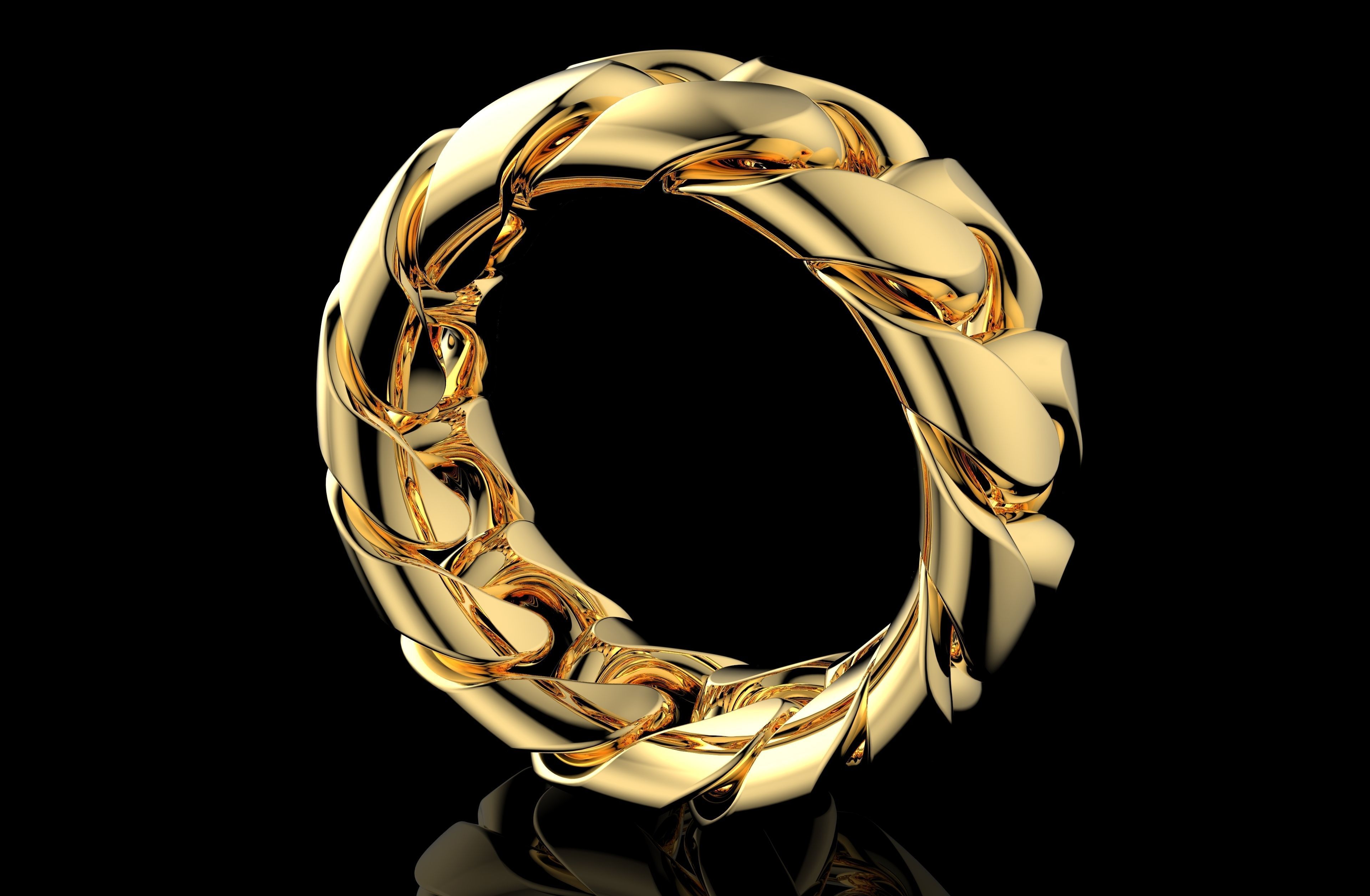 Gold N1008 3D print model_4