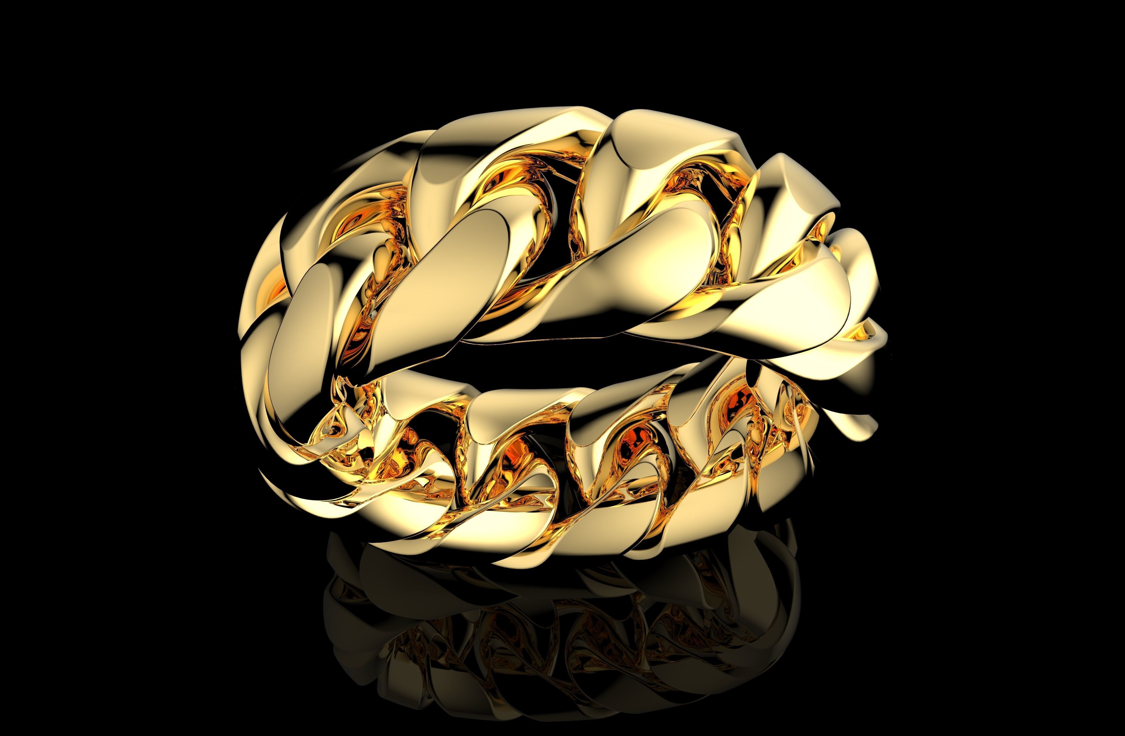 Gold N1008 3D print model_1