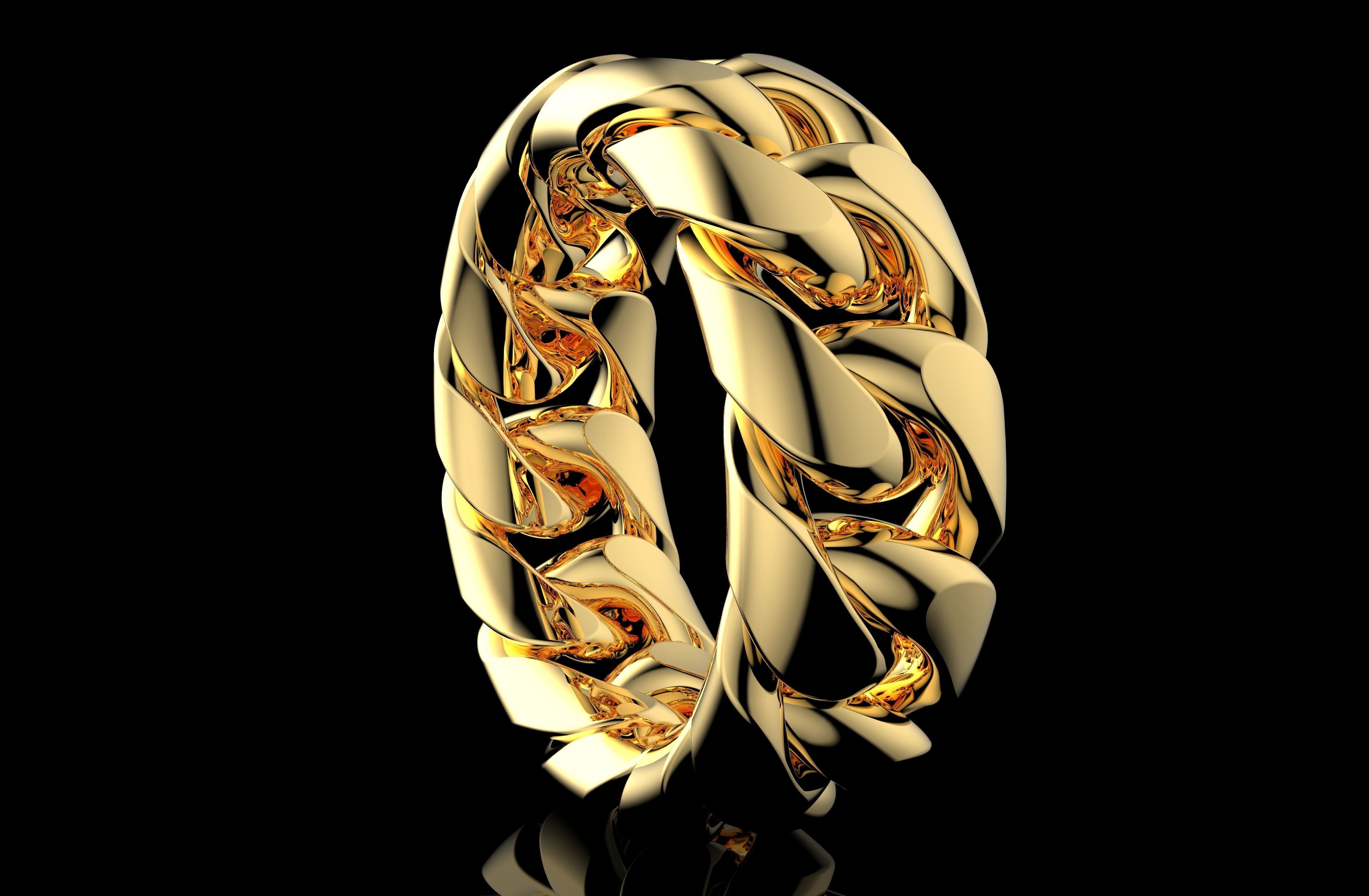 Gold N1008 3D print model_5