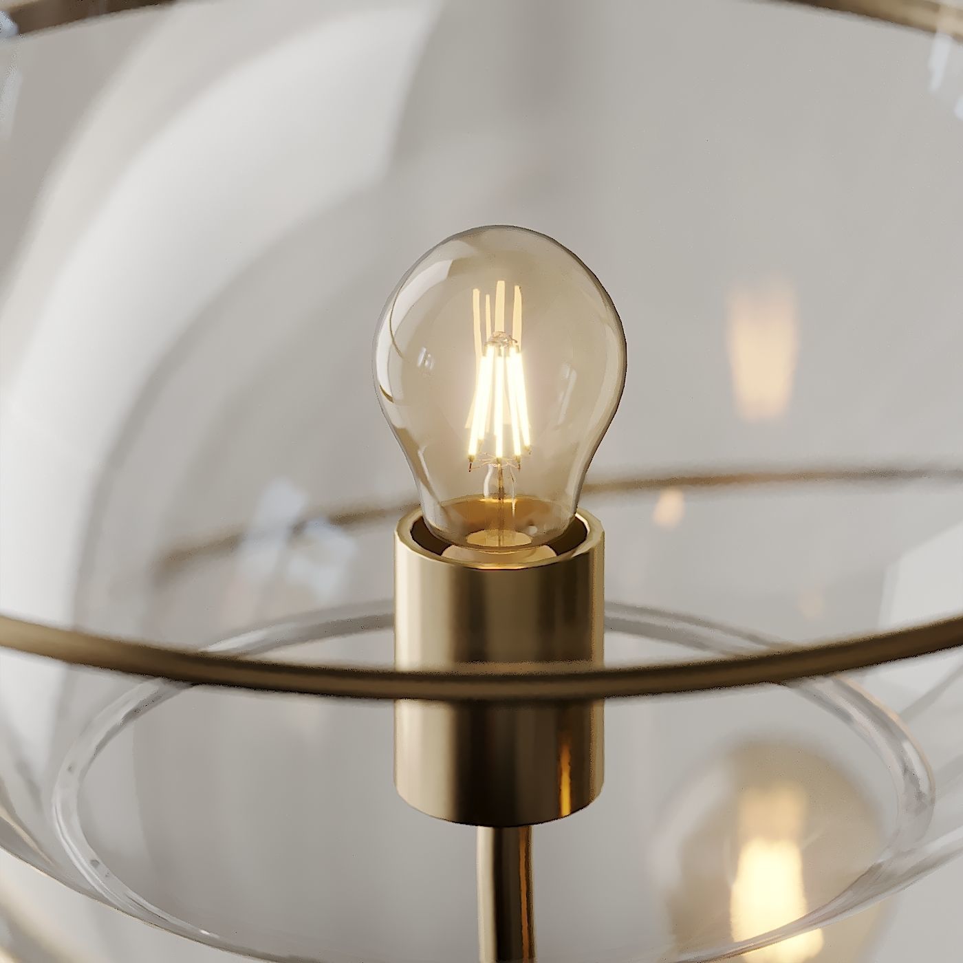 Lyndon Pendant by Vico Magistretti for Oluce 3D model_1