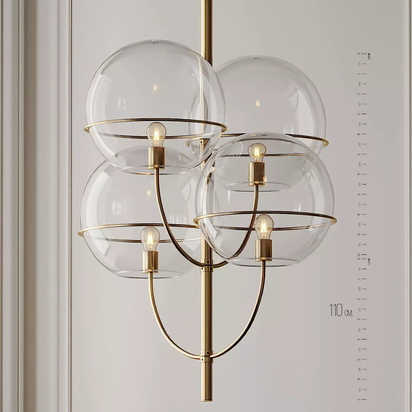 Lyndon Pendant by Vico Magistretti for Oluce 3D model_0