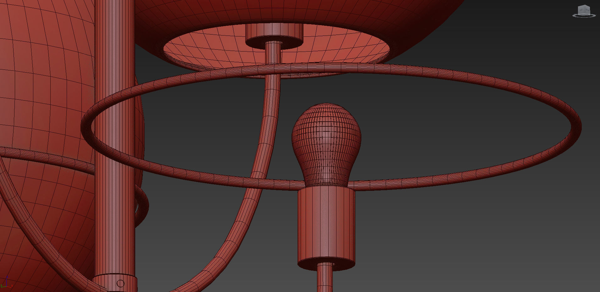 Lyndon Pendant by Vico Magistretti for Oluce 3D model_6