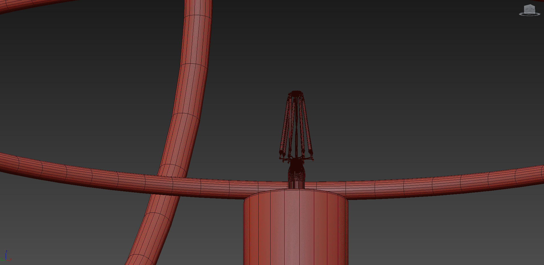 Lyndon Pendant by Vico Magistretti for Oluce 3D model_4