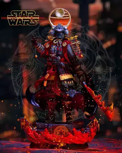 SAMURAI DARTH VADER BY CREATIVE GEEK MB 3D print model
