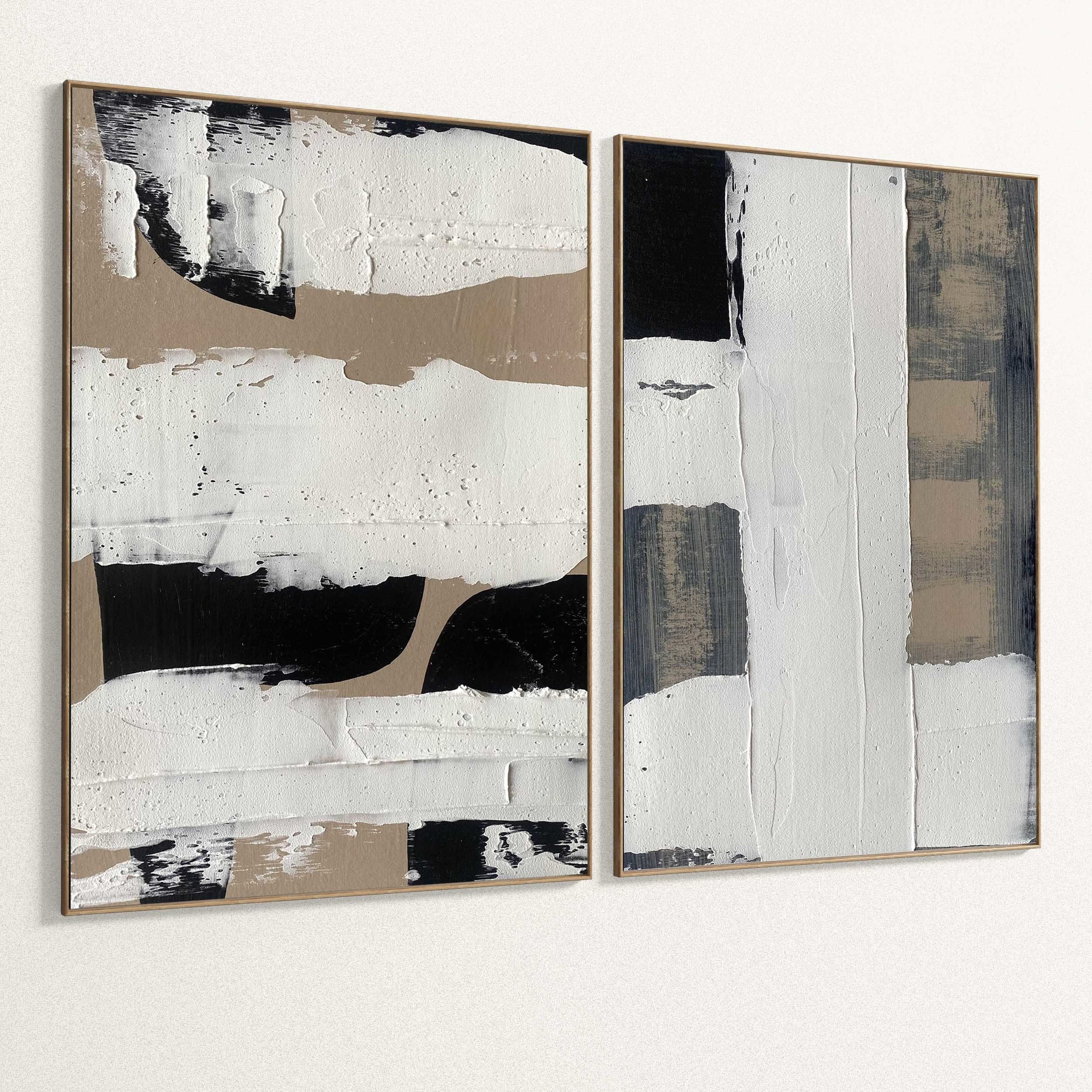 Plaster Two Photo Frame 297 Low-poly 3D model_3