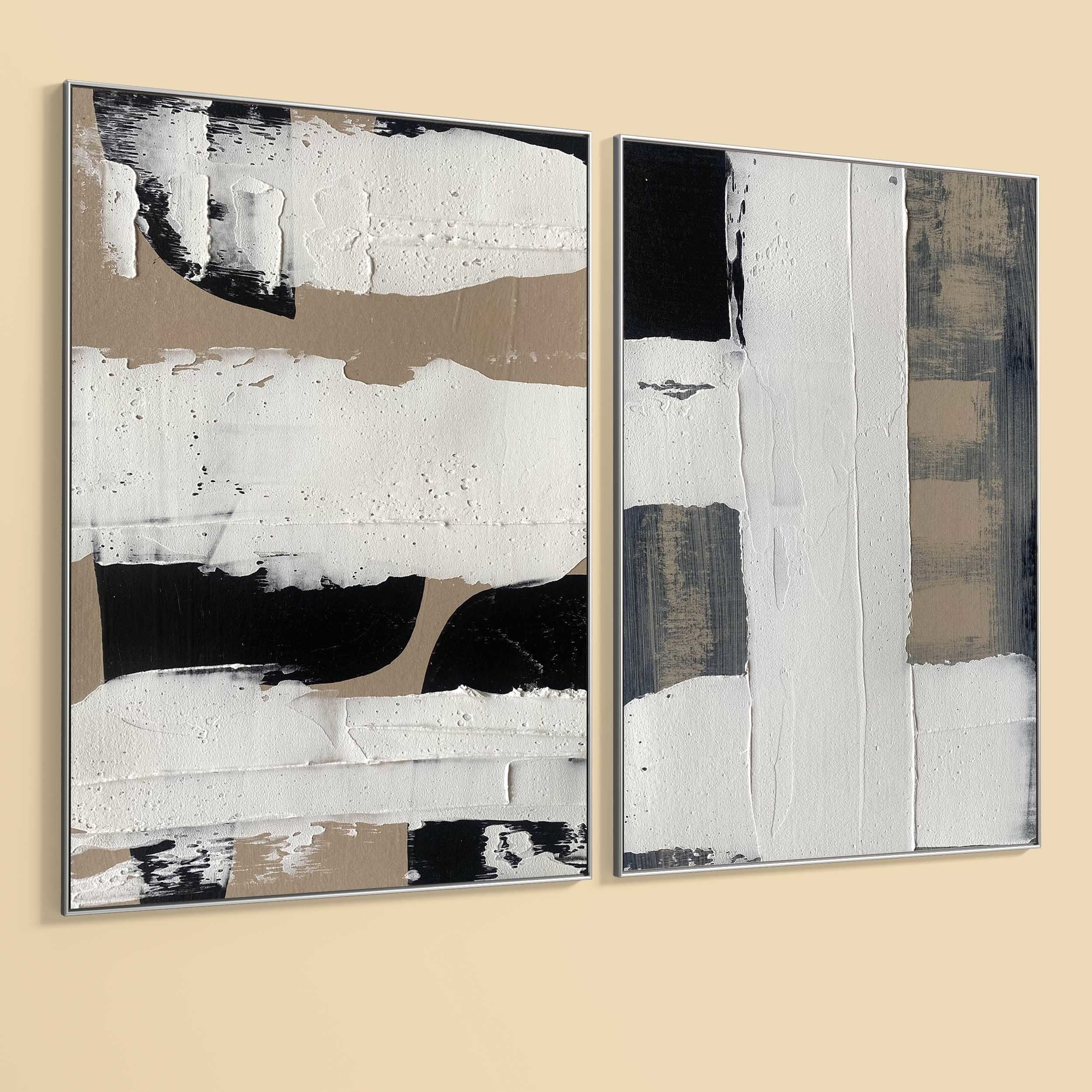 Plaster Two Photo Frame 297 Low-poly 3D model_4