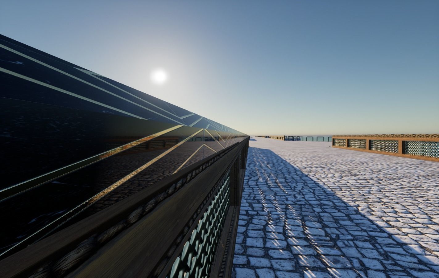 Medieval Bridge 3D model_7