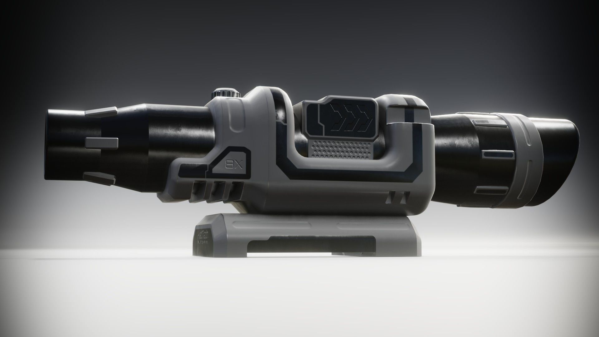 Sci-fi Scope Low-poly 3D model_11