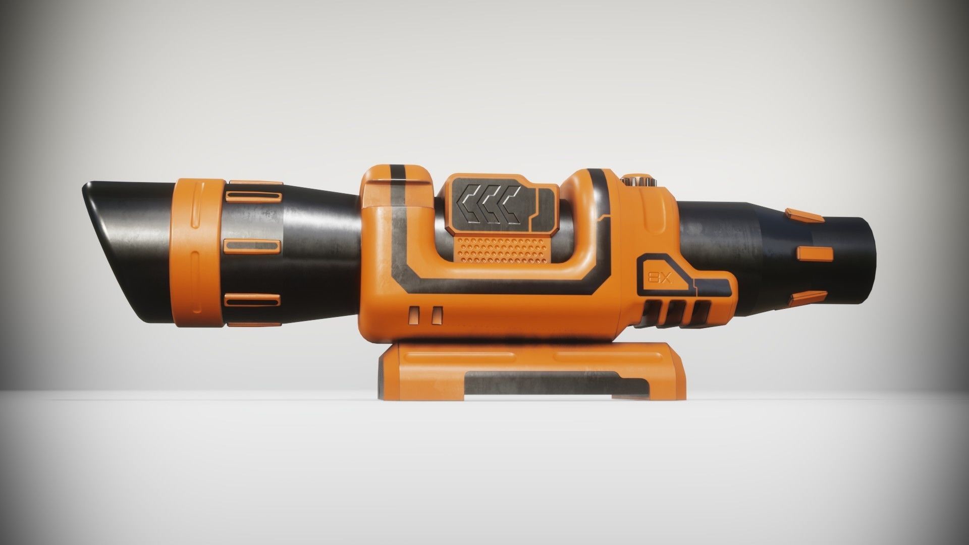 Sci-fi Scope Low-poly 3D model_6