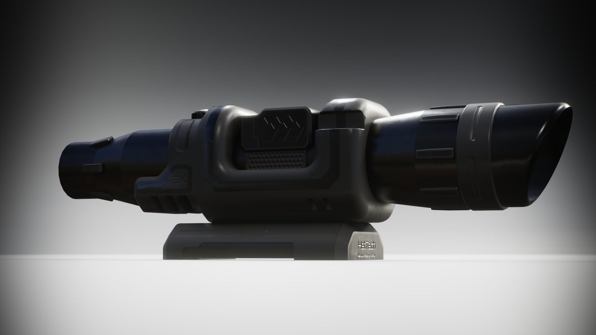 Sci-fi Scope Low-poly 3D model_18