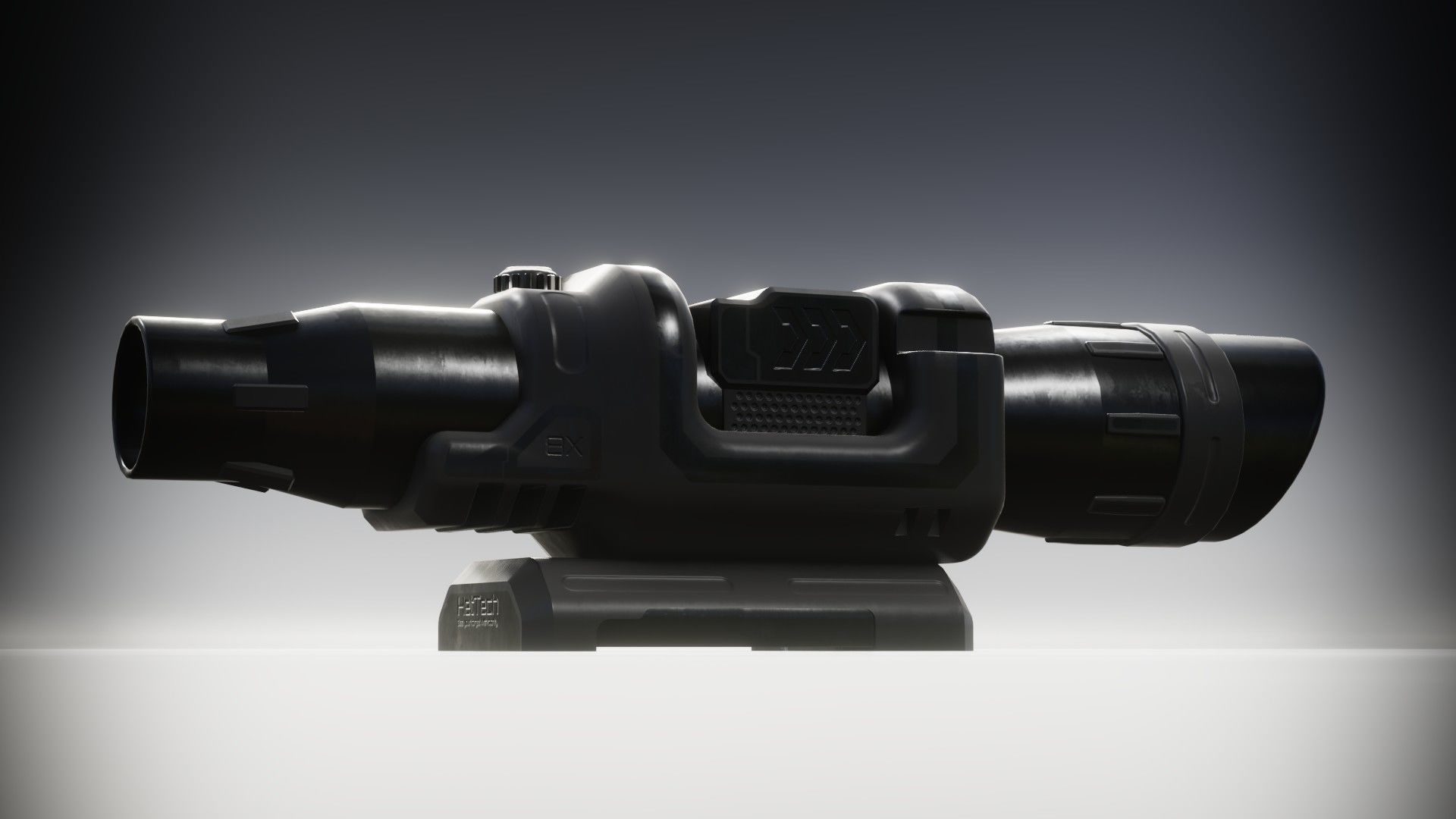 Sci-fi Scope Low-poly 3D model_15