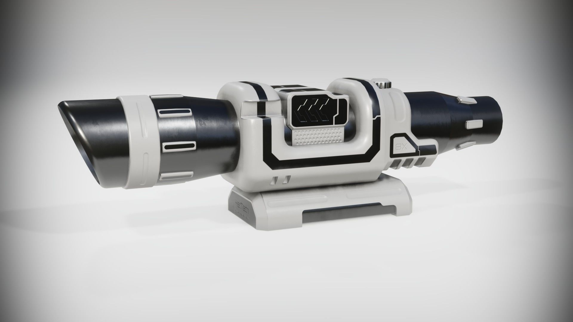Sci-fi Scope Low-poly 3D model_24