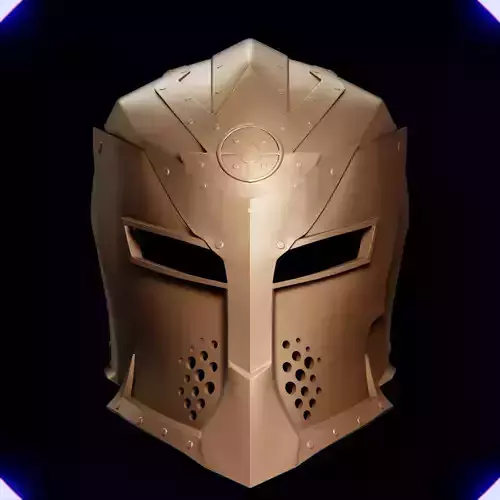 The Dawnguard helmet from Skyrim game 3D print model