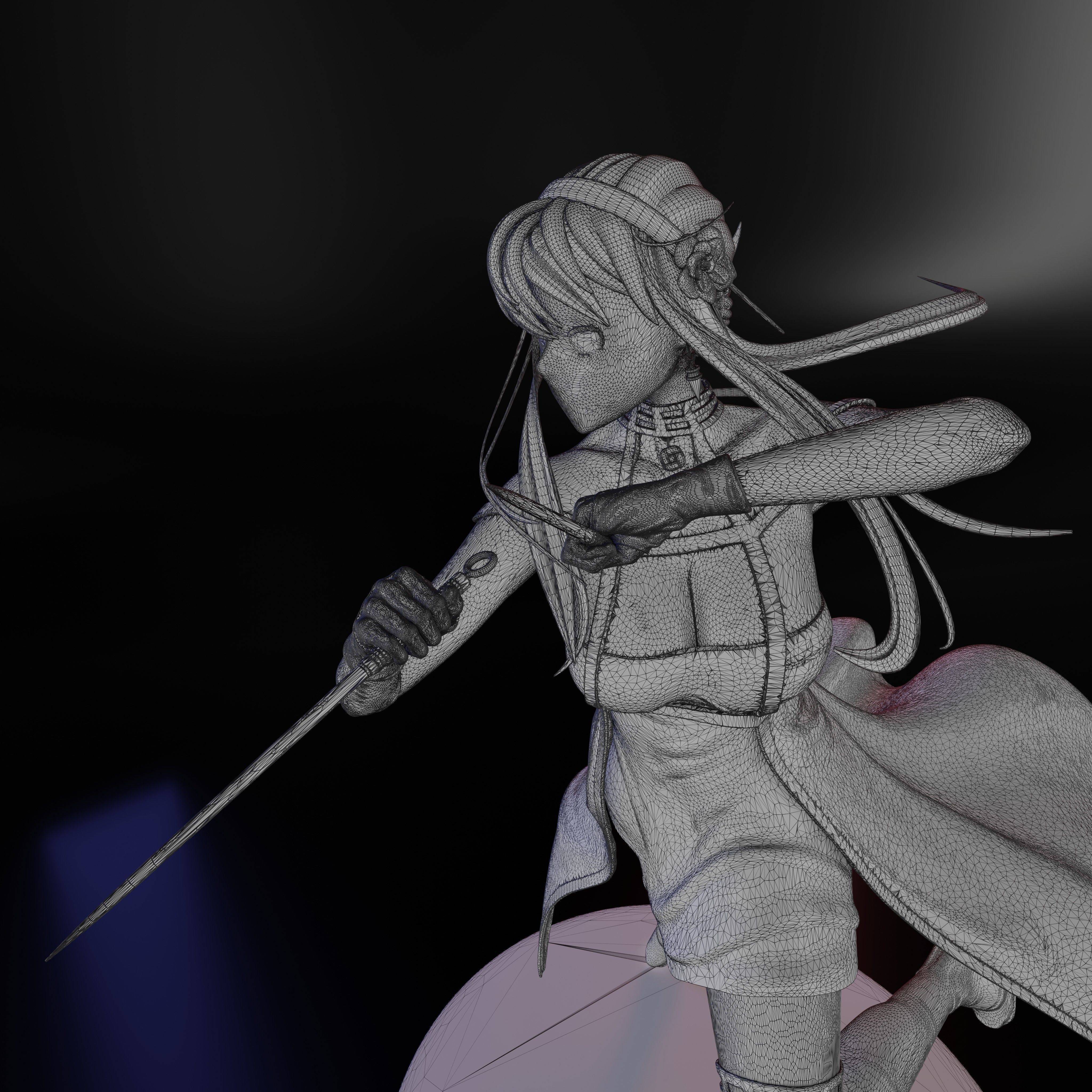 Yor Forger 3d sculpture 3D print model_15