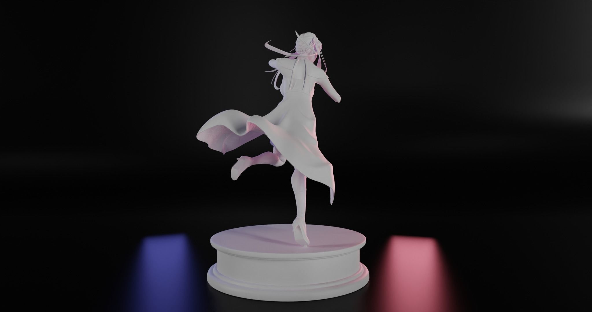 Yor Forger 3d sculpture 3D print model_12