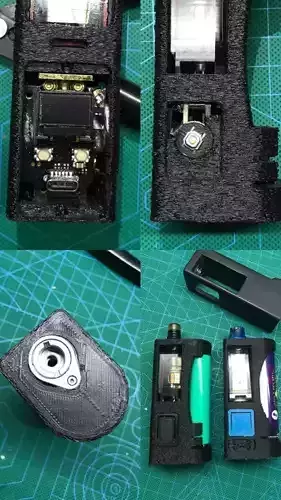 frenchmod for pulse chip v5 flushnut 3D print model