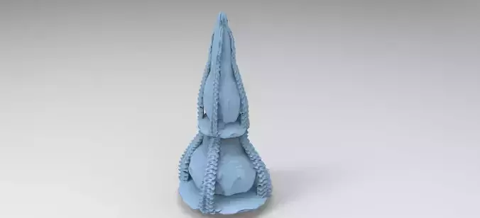 Alien pillar 4 3D model