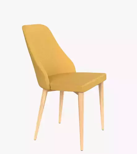 Roxie Quilted Fabric Dining Chair