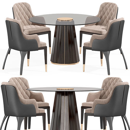 DARIAN DINING TABLE 3D model