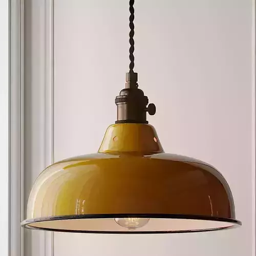 ABAT JOUR EMAILLE Pendant Lamp from Ducotedu Design 3D model