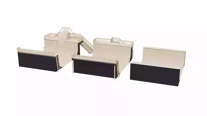 Skatepark Halfpipe Collection