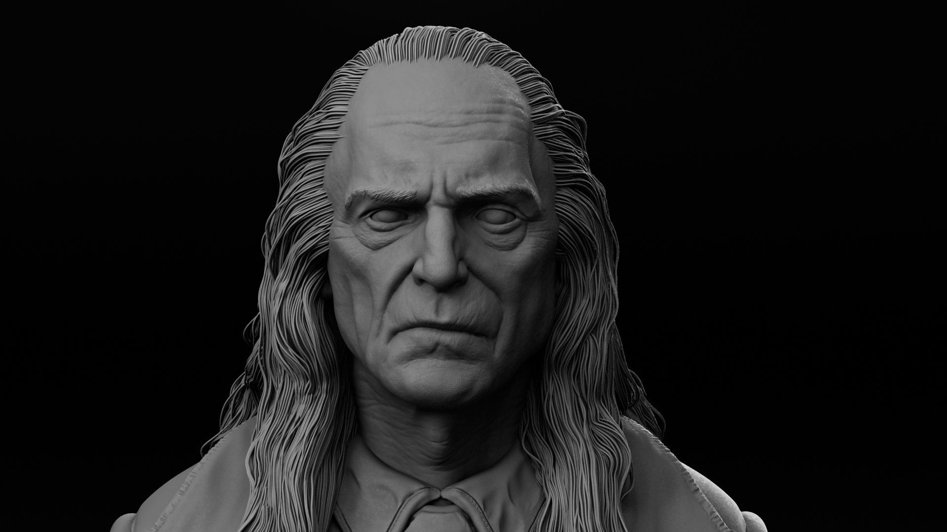 David Bradley - Argus Filch - Harry Potter 3D print model_7