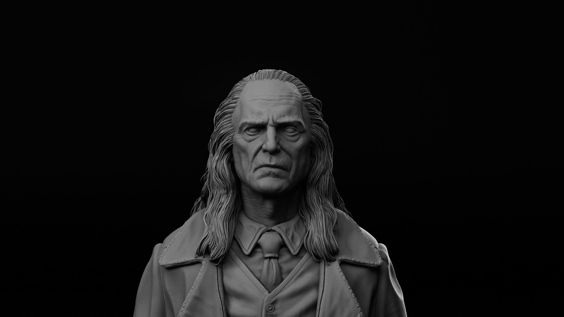 David Bradley - Argus Filch - Harry Potter 3D print model_14