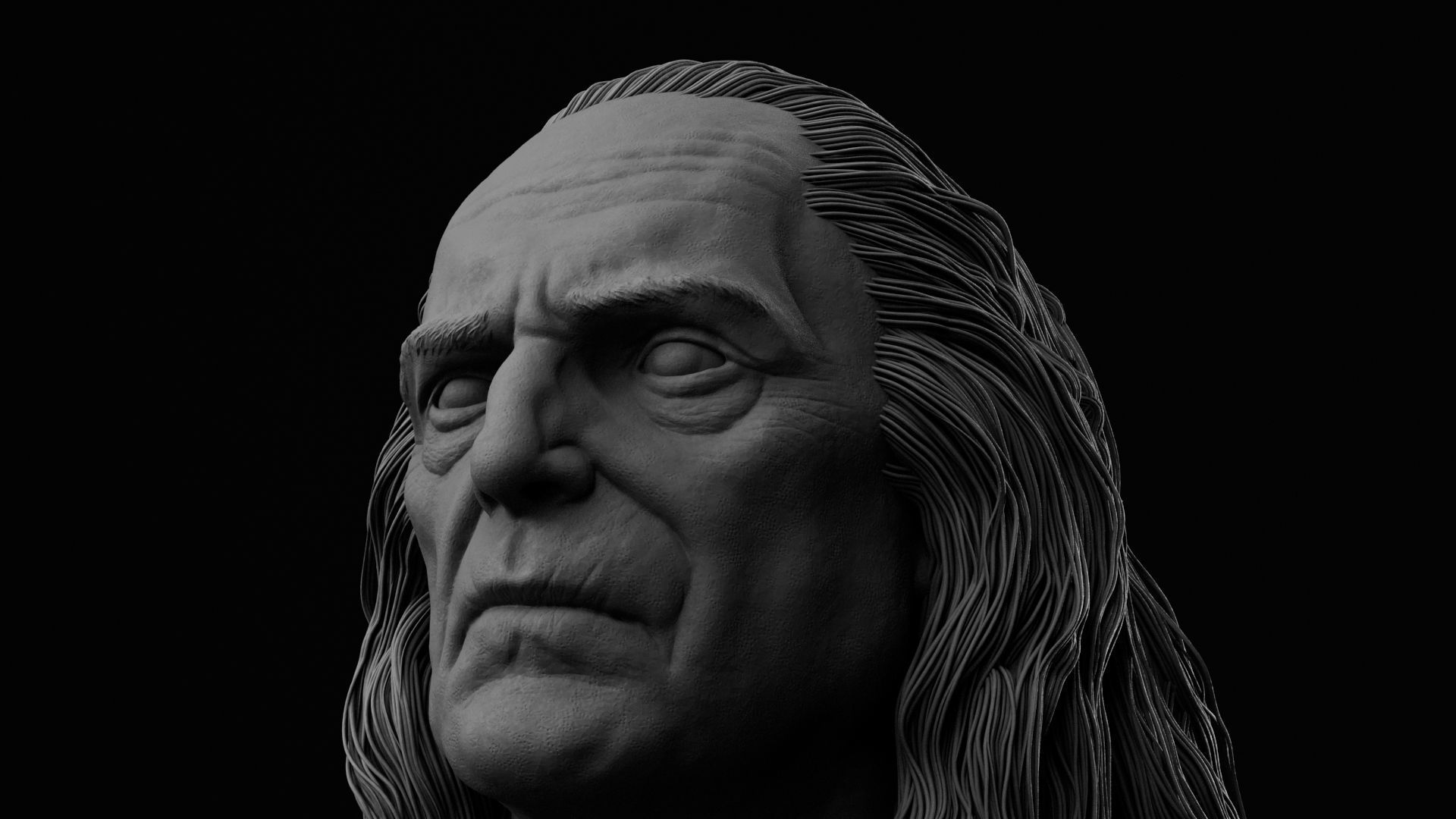 David Bradley - Argus Filch - Harry Potter 3D print model_9