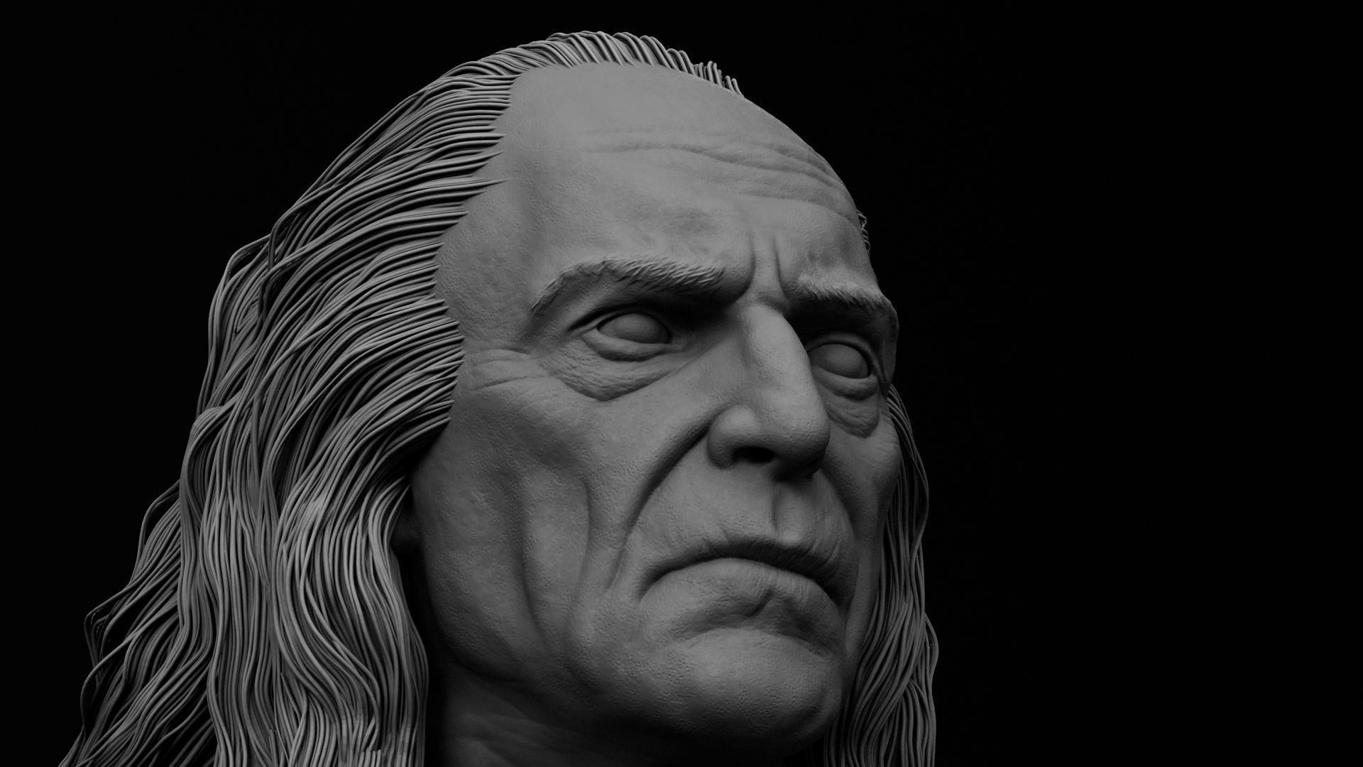 David Bradley - Argus Filch - Harry Potter 3D print model_10