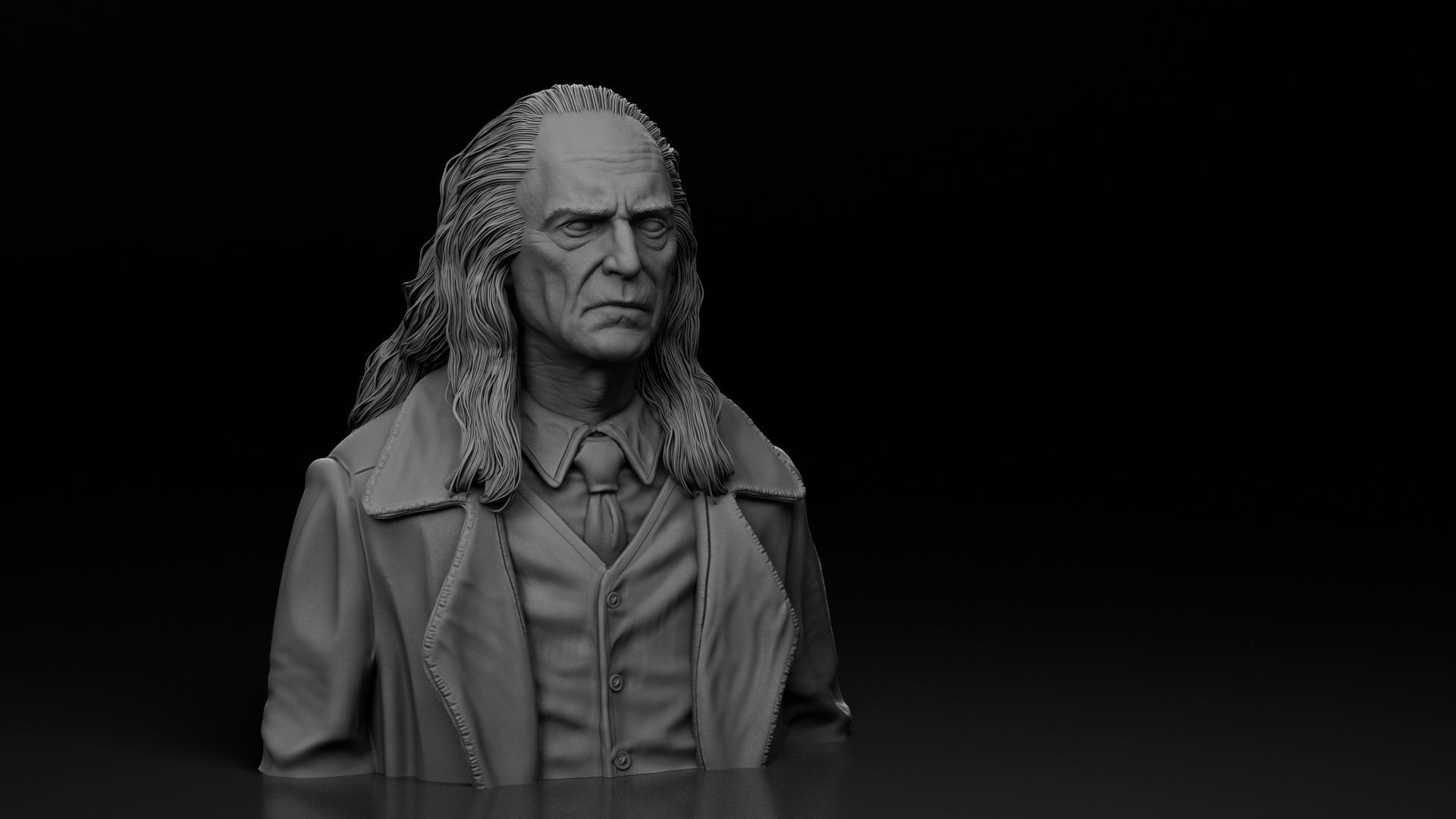 David Bradley - Argus Filch - Harry Potter 3D print model_2