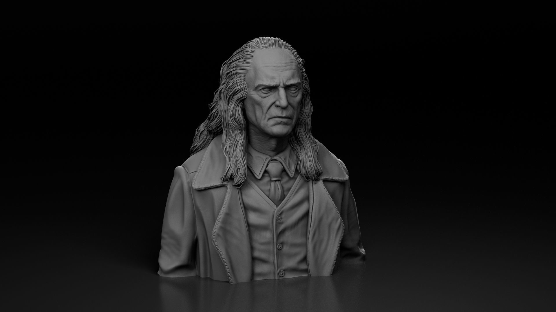David Bradley - Argus Filch - Harry Potter 3D print model_20