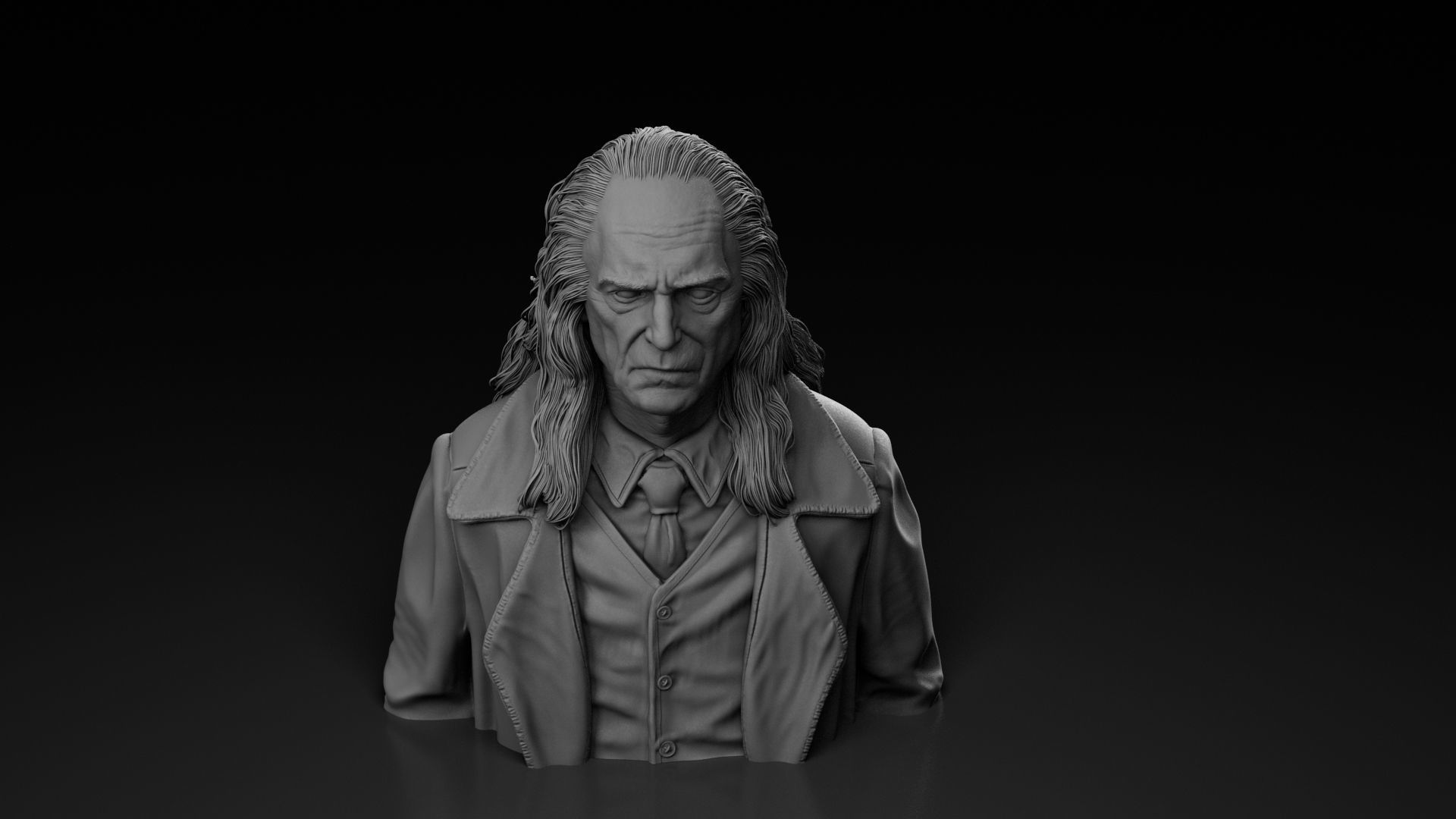 David Bradley - Argus Filch - Harry Potter 3D print model_11