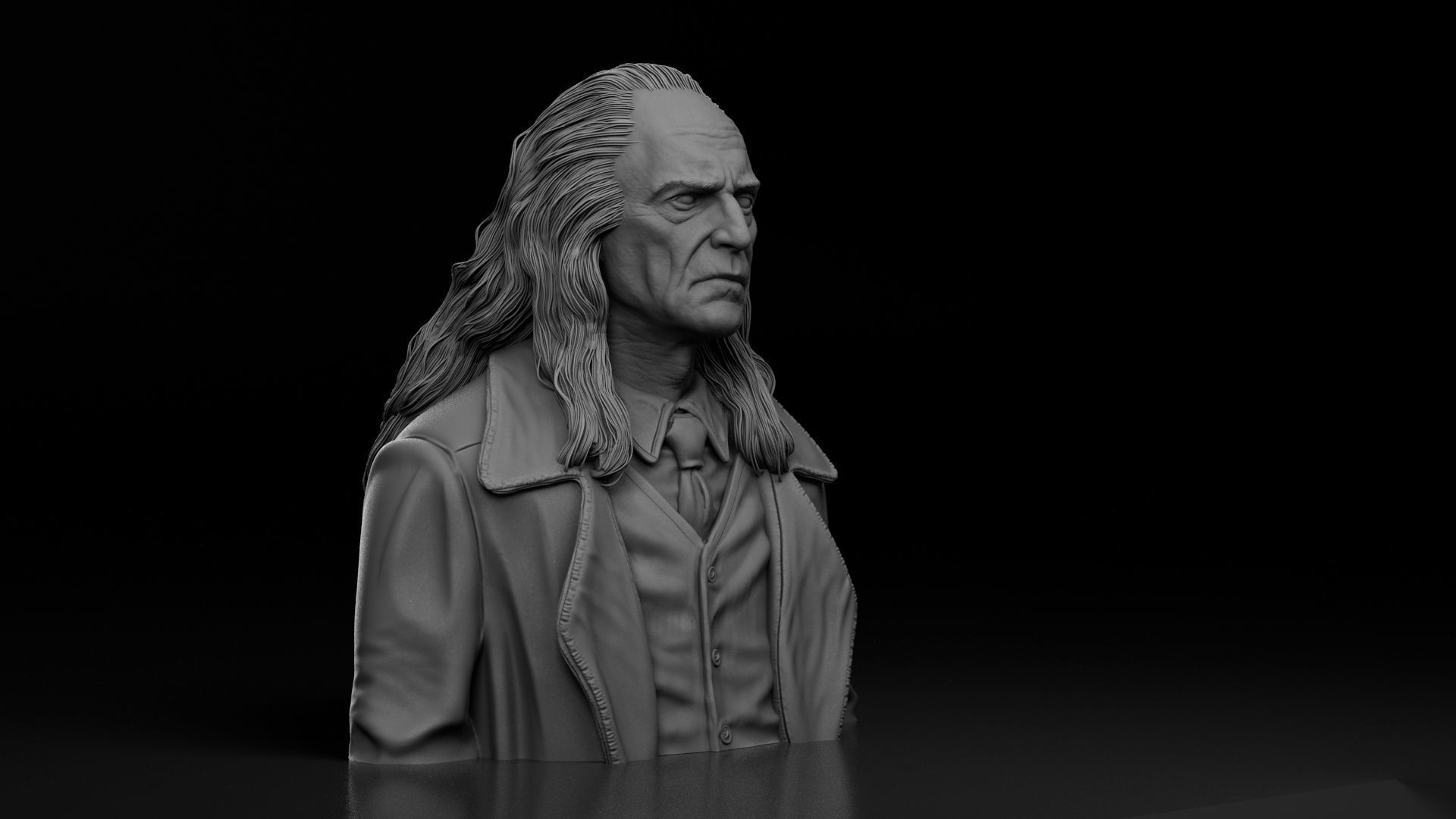 David Bradley - Argus Filch - Harry Potter 3D print model_5