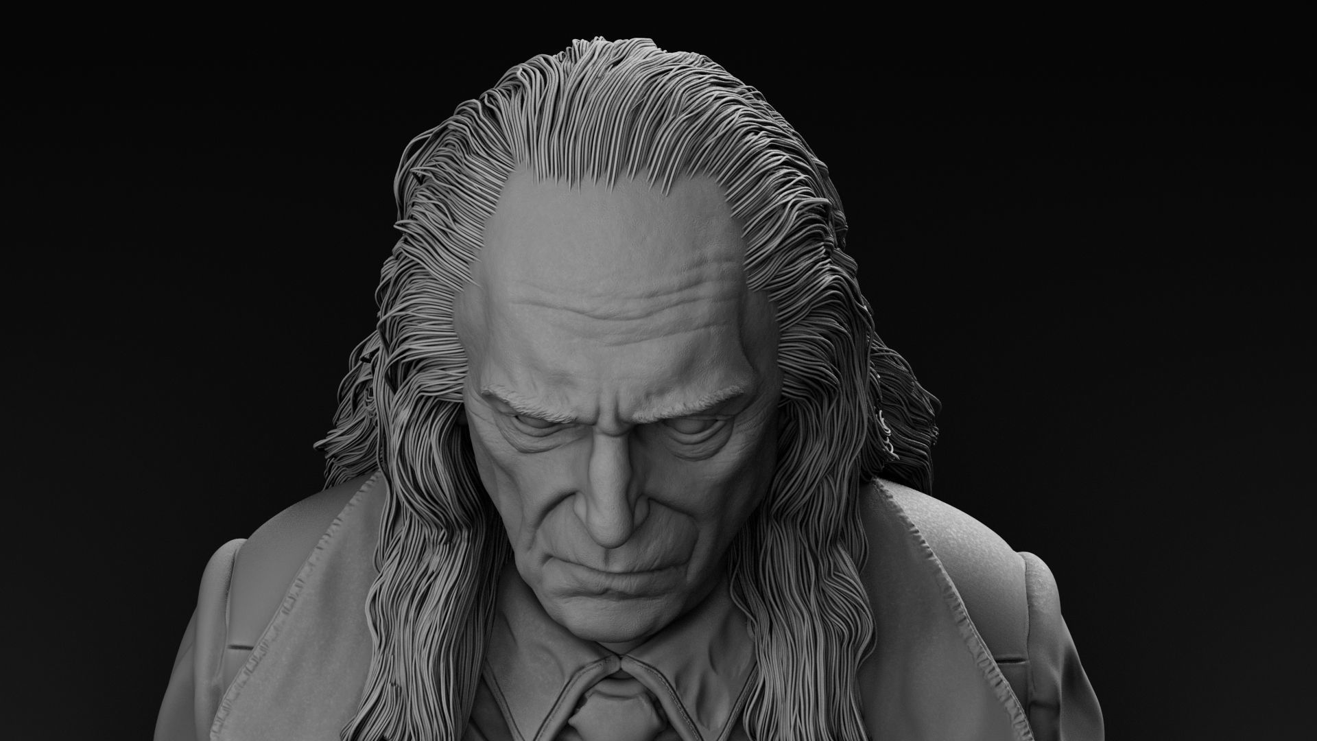 David Bradley - Argus Filch - Harry Potter 3D print model_8