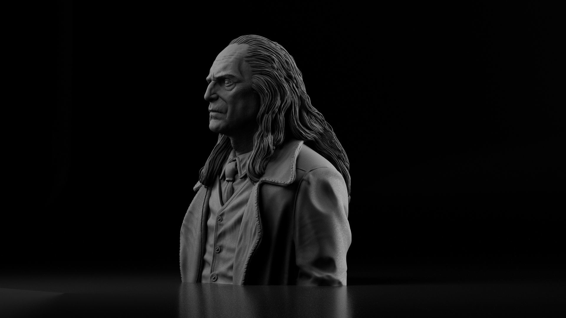David Bradley - Argus Filch - Harry Potter 3D print model_6