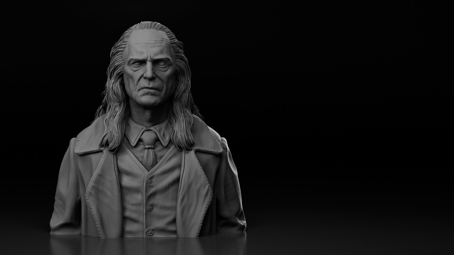 David Bradley - Argus Filch - Harry Potter 3D print model_1