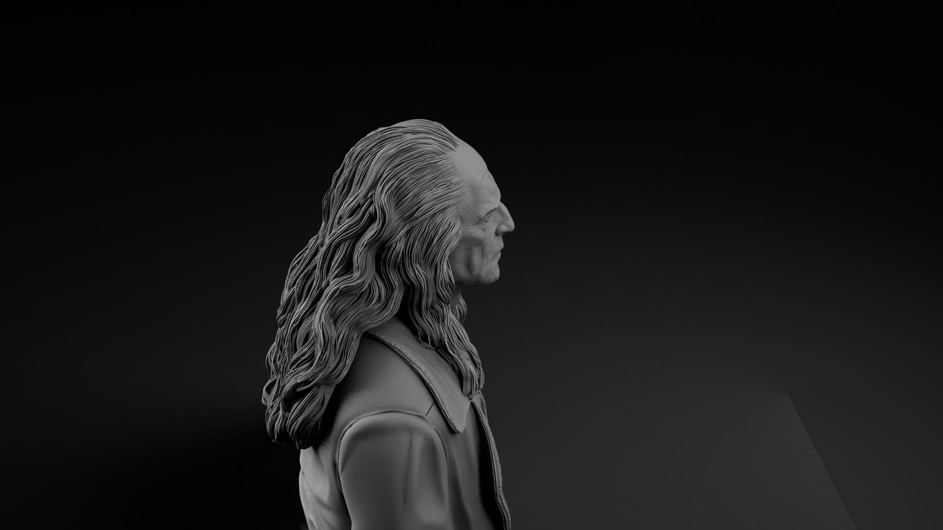 David Bradley - Argus Filch - Harry Potter 3D print model_12