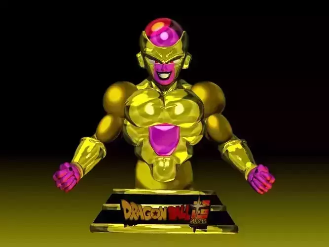 GOLDEN FREEZER BUSTO DRAGON BALL SUPER