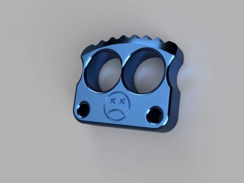 Afrankart DFK cakra knuck adapted for cnc milling and 3d print  3D print model_2