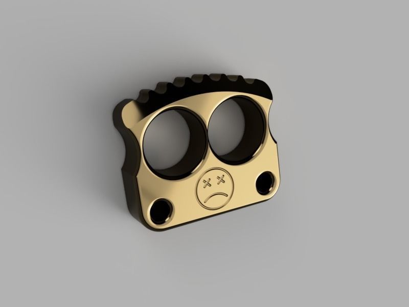 Afrankart DFK cakra knuck adapted for cnc milling and 3d print  3D print model_3