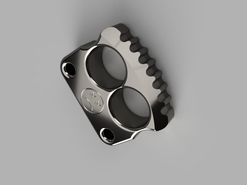 Afrankart DFK cakra knuck adapted for cnc milling and 3d print  3D print model_4