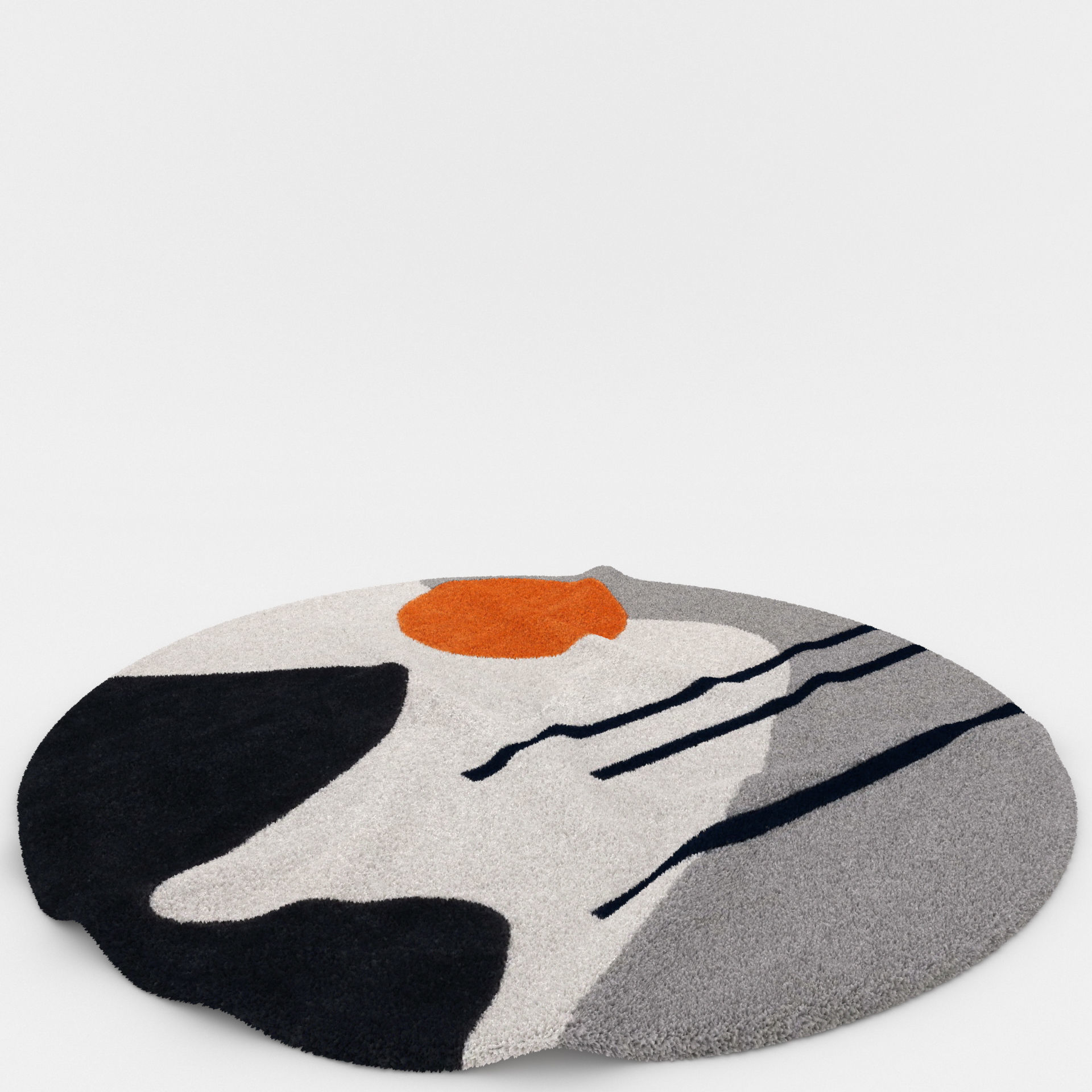 Rugs No 873 Low-poly 3D model_7