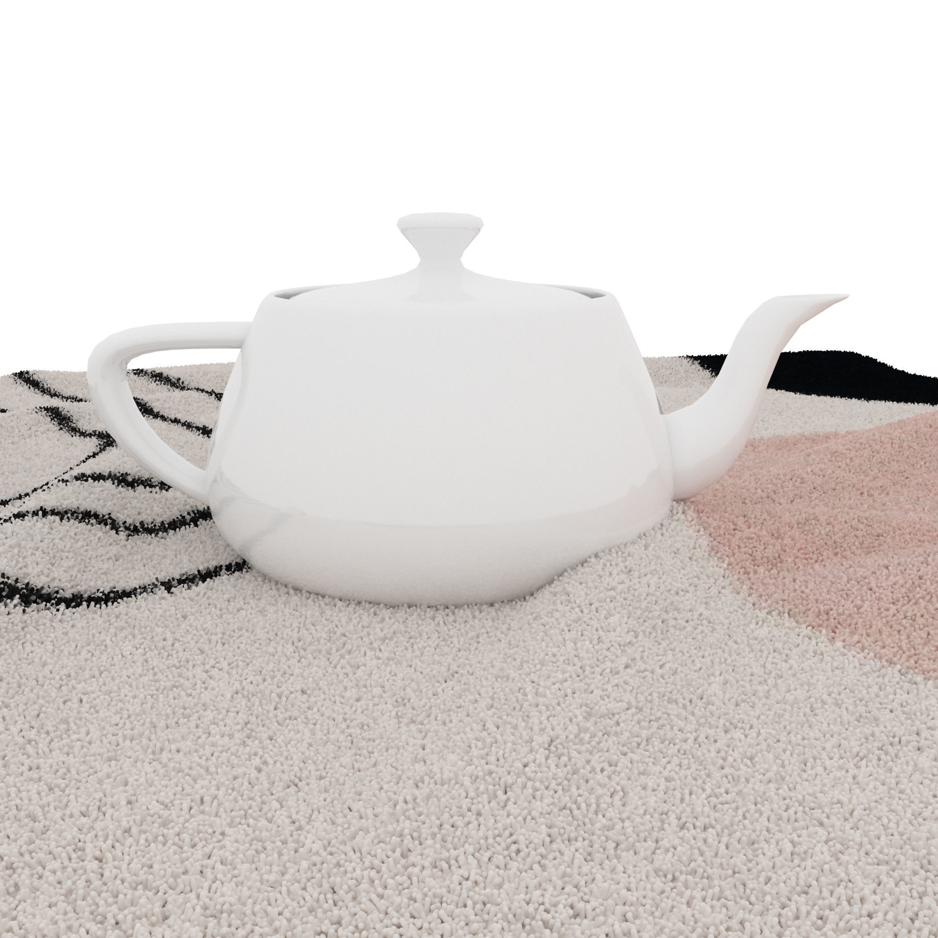 Rugs No 873 Low-poly 3D model_8