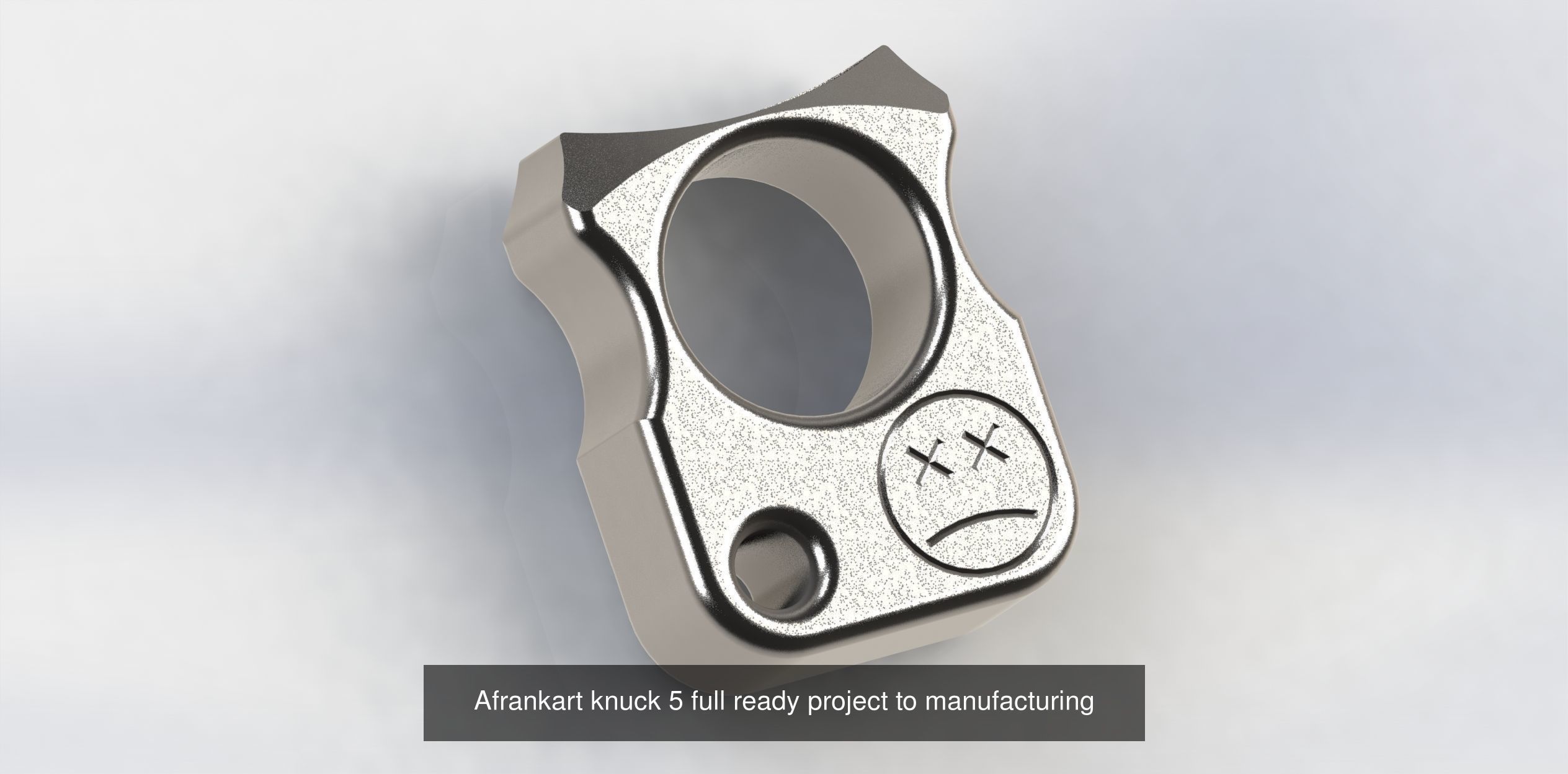 Afrankart SFK knucks classic designs 3D Model Collection_3