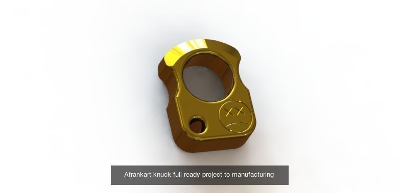 Afrankart SFK knucks classic designs 3D Model Collection_1