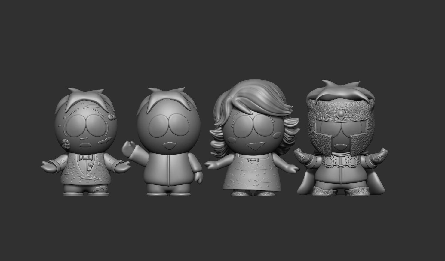 SOUTH PARK FIGURINES Butters Collection 3D print model_6