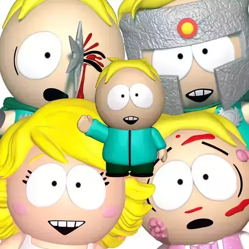 SOUTH PARK FIGURINES Butters Collection 3D print model